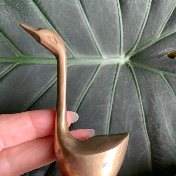 Brass swans vintage - Picture 11 of 16